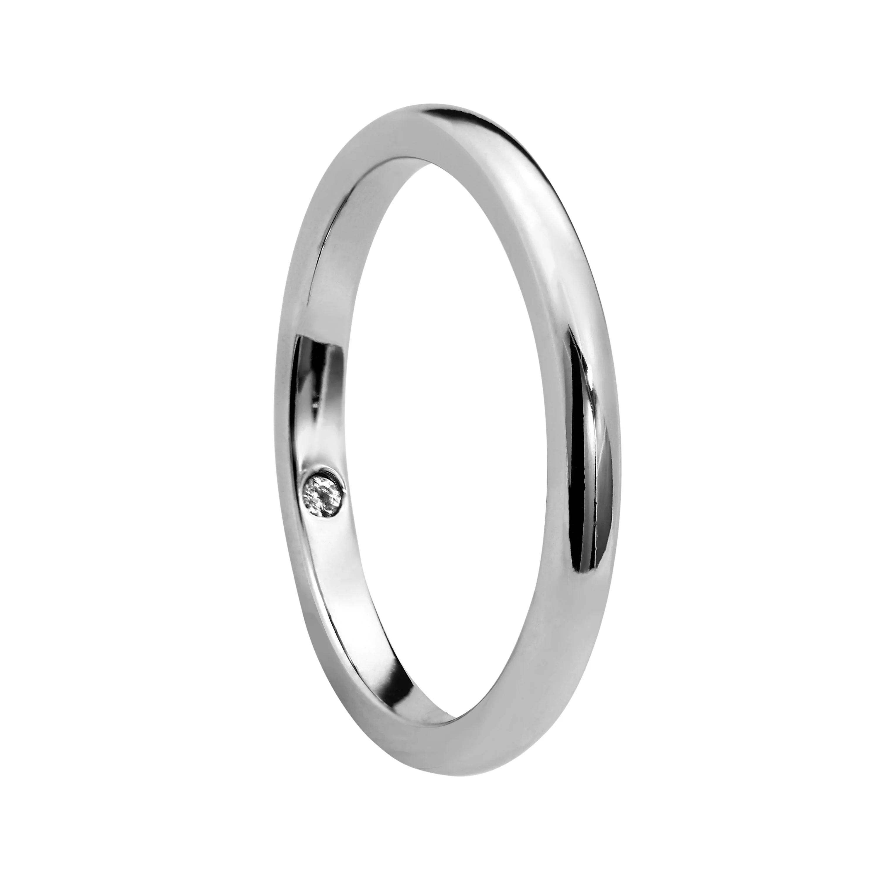 Aliança Prata 925 Malta 2,2mm