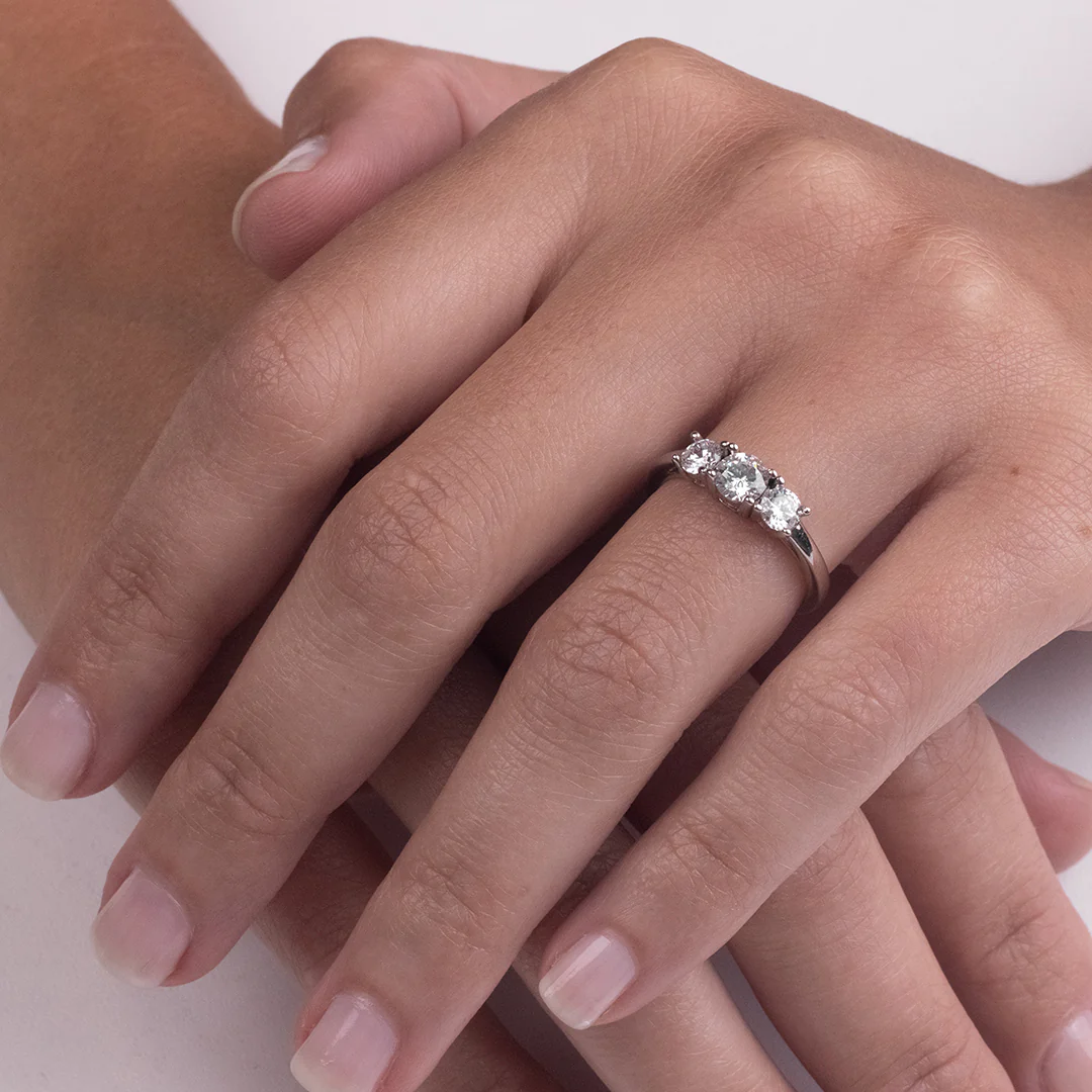 Anel Solitário Prata 925 Hampton - Image 2