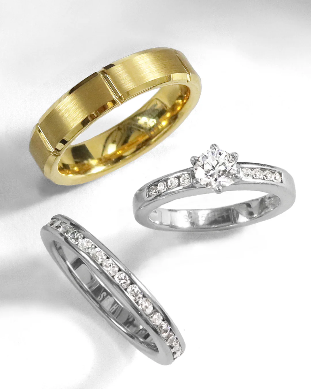Aliança de Tungstênio Infinite Ouro Fosco 4mm - Image 4