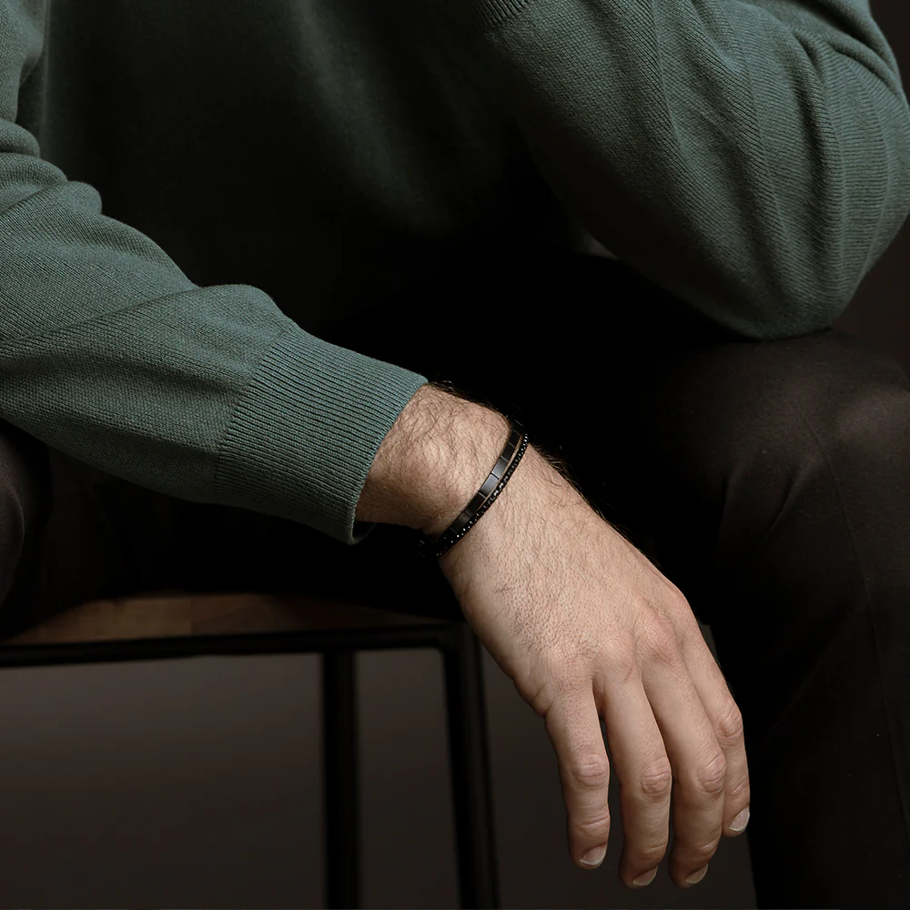 Bracelete Tokyo Titânio Preto - Image 4
