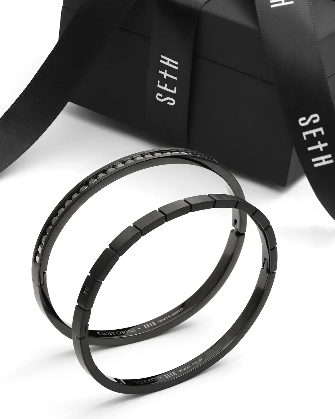 Bracelete Tokyo Titânio Preto - Image 6
