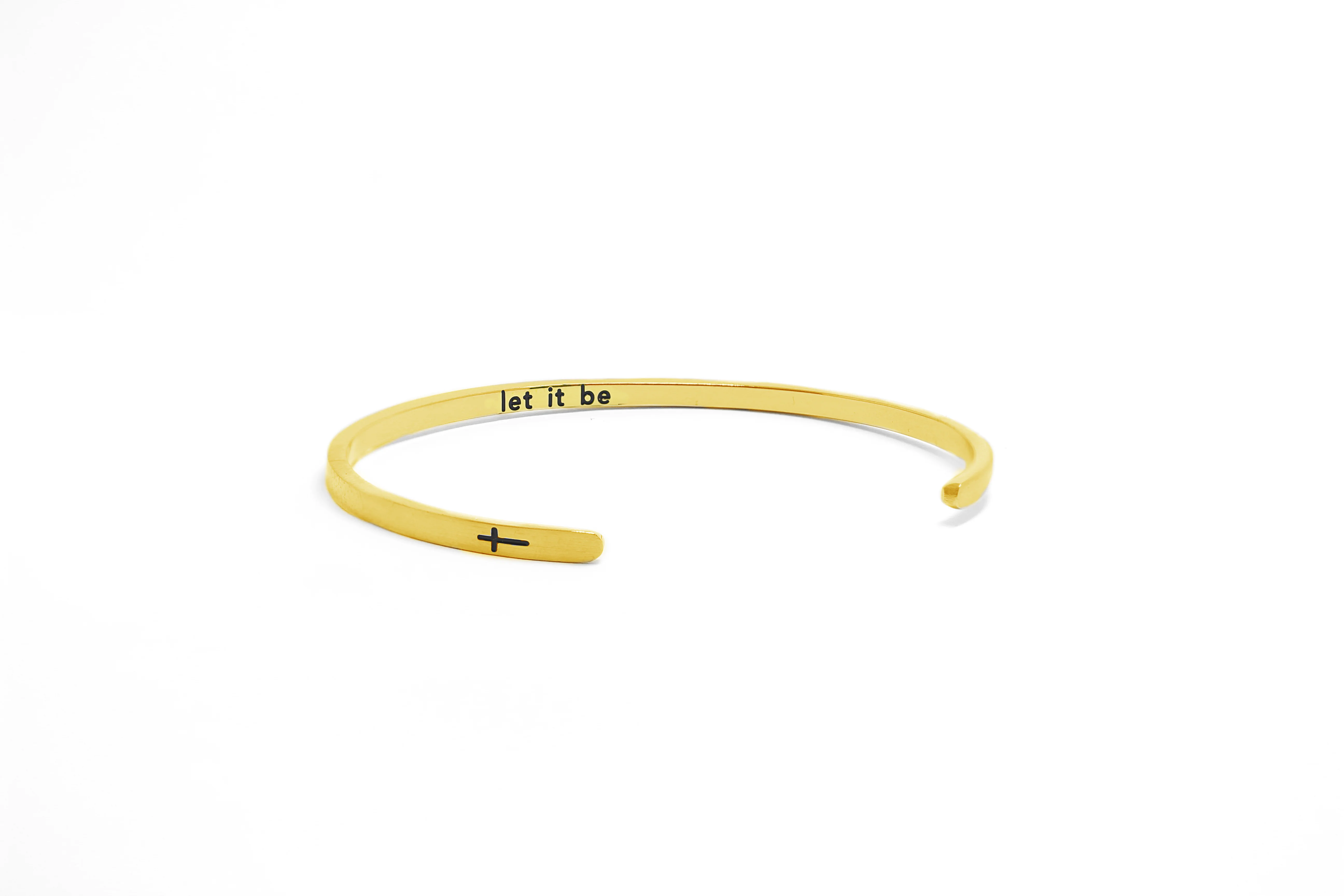 Bracelete Titânio Friendship Dourado 3mm - Image 13