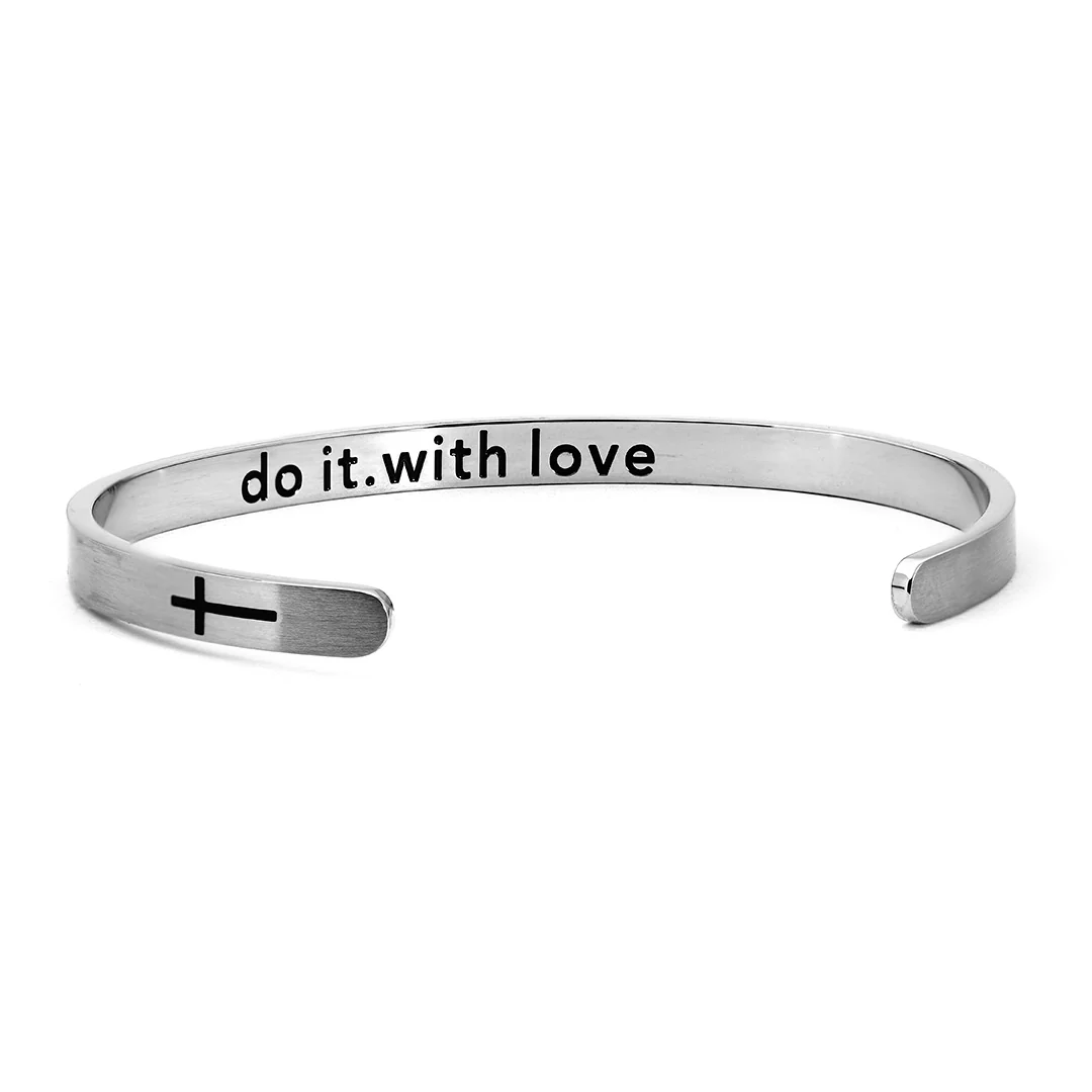 Bracelete Titânio Friendship Prata 5mm - Image 12