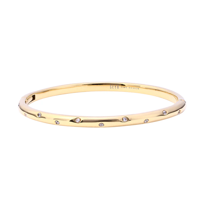 Bracelete Sky Titânio Dourado