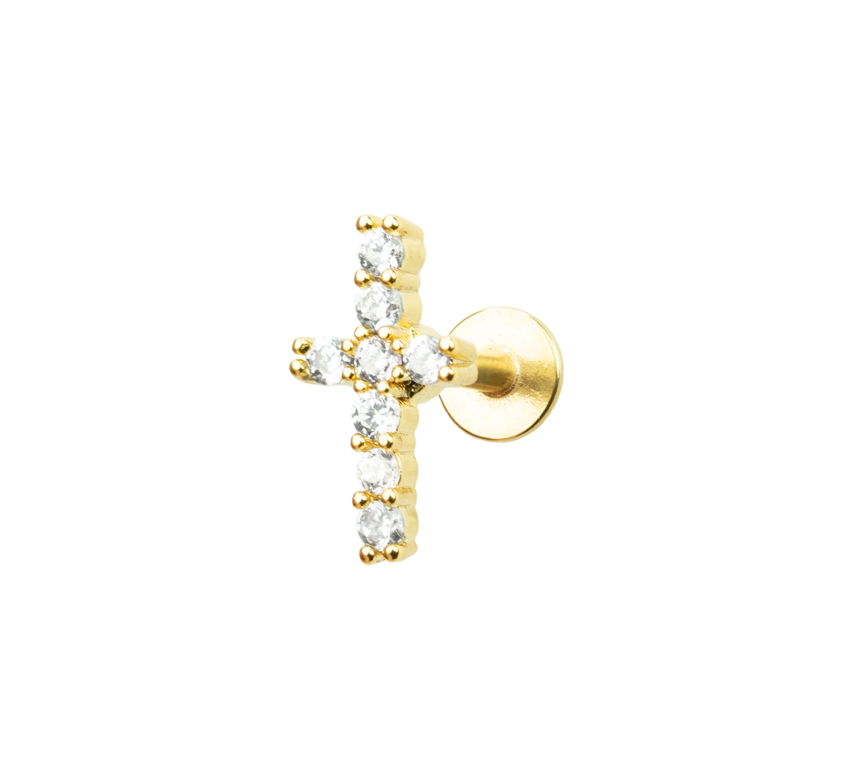 Piercing Cruz Cravejada
