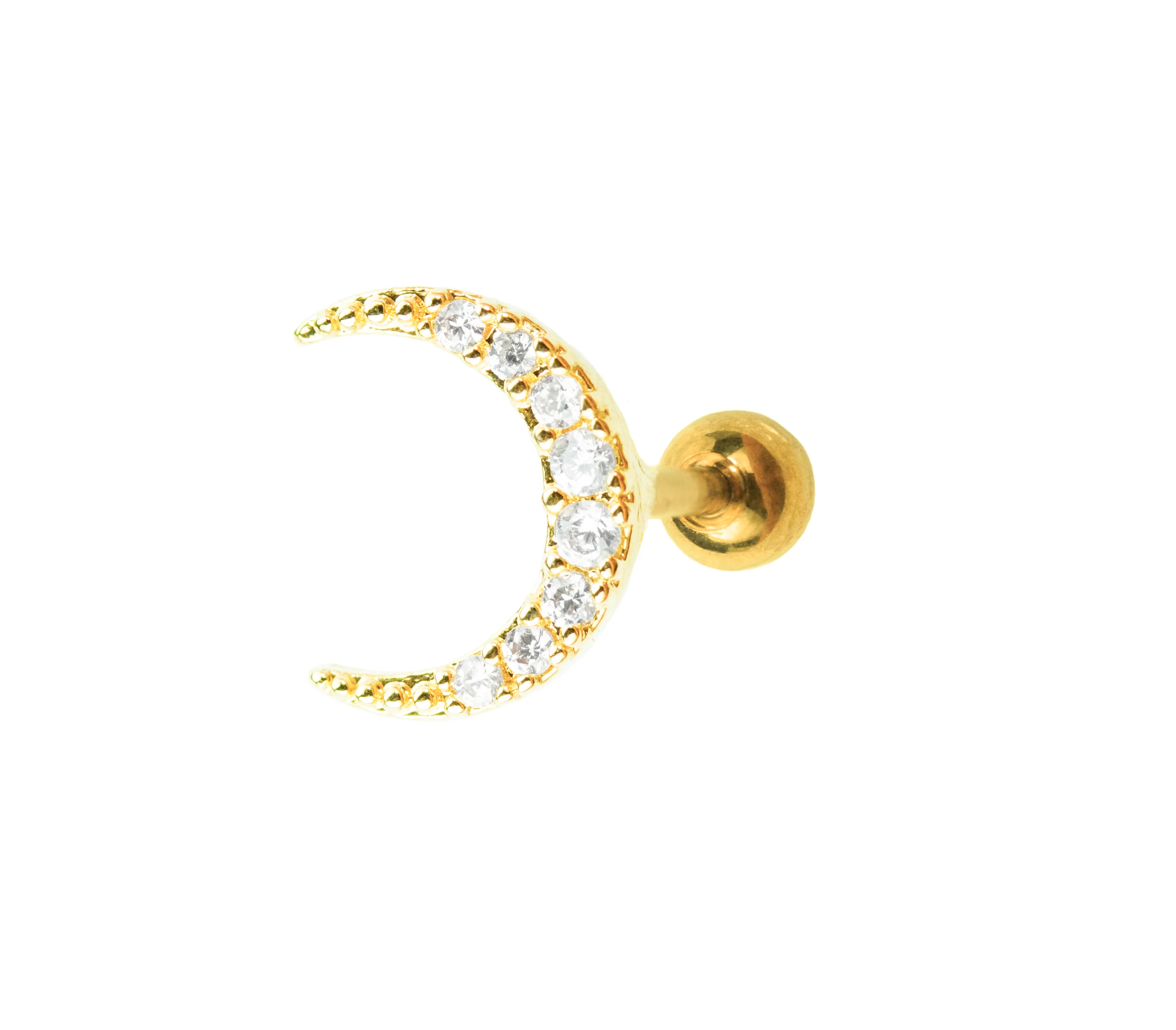 Piercing Lua Cravejada