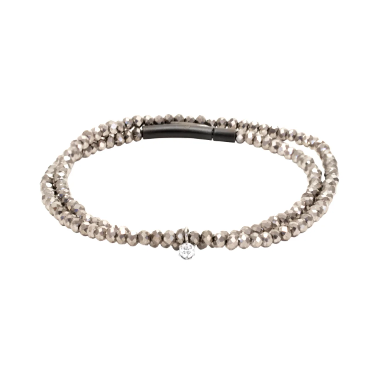 Pulseira Saint-Tropez 2 voltas Prata
